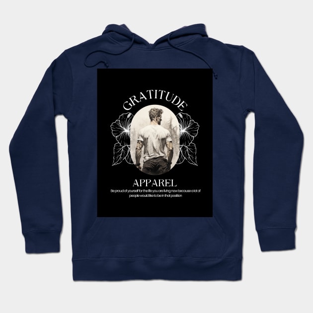 gratitude Hoodie by MetamorphoseHob